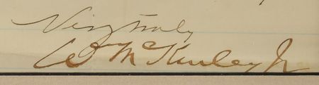 Lot #178 William McKinley Signed Letter - Image 2