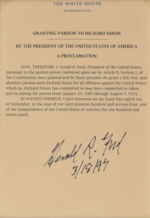 Lot #160 Gerald Ford - Image 2