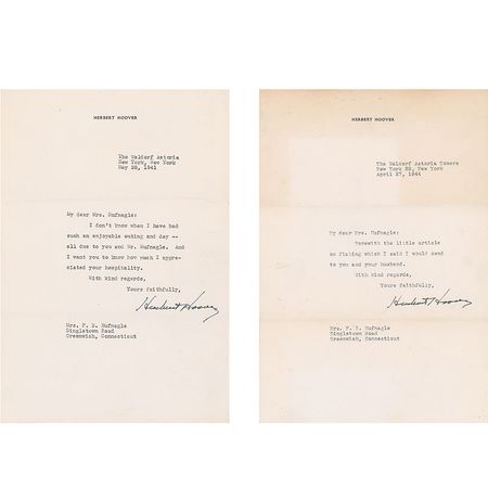 Lot #171 Herbert Hoover Group Lot - Image 1