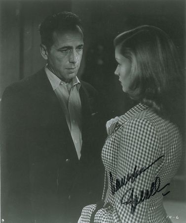 Lot #1021 Ginger Rogers and Lauren Bacall Signed Photographs - Image 3