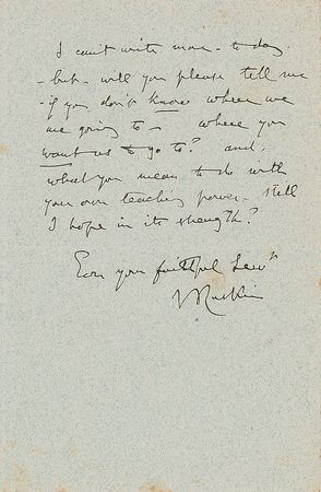 Lot #683 John Ruskin Handwritten Letter Signed - Image 2