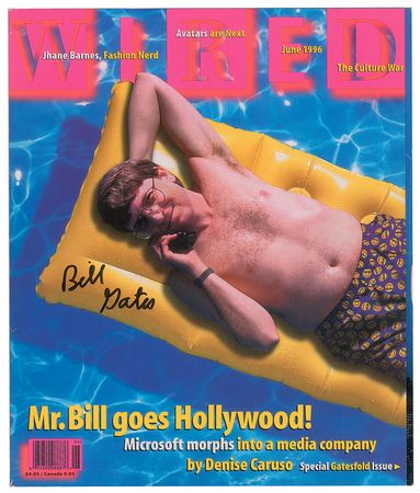 Lot #317 Bill Gates Magazine - Image 1