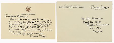 Lot #130 Ronald Reagan: Necktie from the closet of Ronald Reagan?
