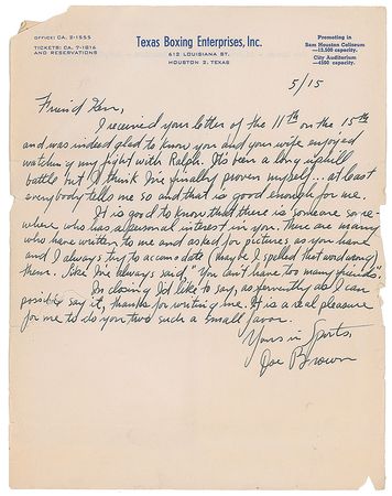 Lot #1086 Joe Brown - Image 2