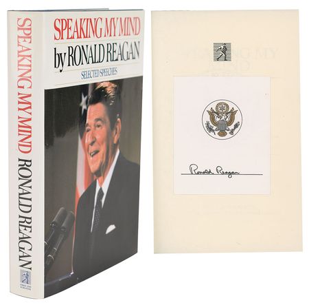 Lot #190 Ronald Reagan Book - Image 1