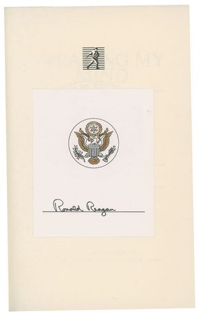 Lot #190 Ronald Reagan Book - Image 3