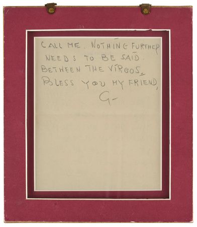 Lot #880 Greta Garbo Handwritten Letter Signed - Image 2
