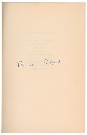 Lot #624 Truman Capote: Signed first edition of Capote's true crime classic - Image 2