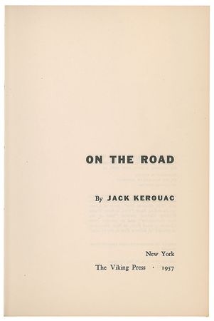 Lot #637 Jack Kerouac Book - Image 2