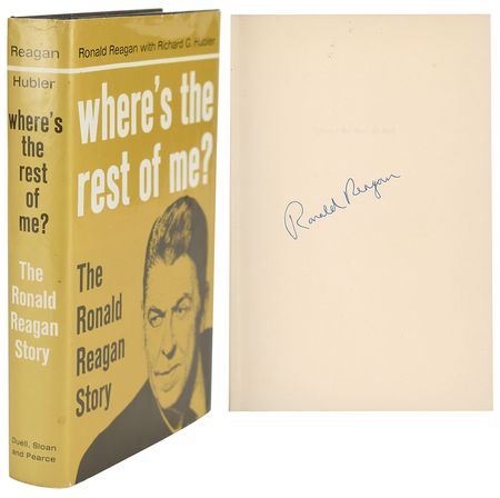 Lot #195 Ronald Reagan Book - Image 1
