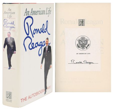 Lot #196 Ronald Reagan Book - Image 1