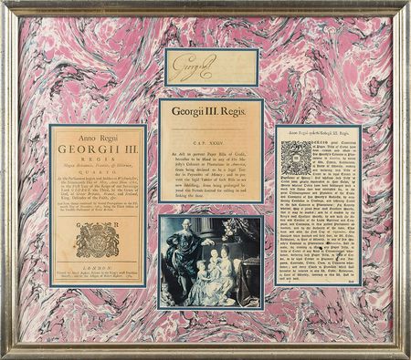 Lot #265 King George III Signature - Image 1