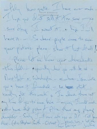 Lot #2 Jacqueline Kennedy Autograph Letter Signed: 