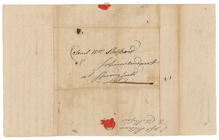 Lot #400 Revolutionary War: David Holbrook Handwritten Letter Signed - Image 3