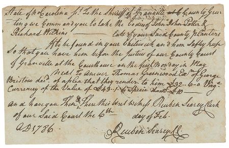 Lot #216 John Penn Endorsement - Image 2
