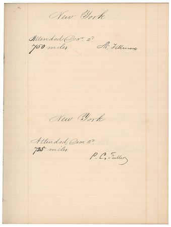 Lot #282 David Crockett: Davy Crockett and four presidents attend the 23rd US Congress - Image 3