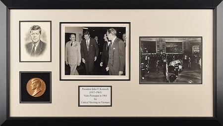 Lot #21 John F. Kennedy Signed Photograph: Kennedy