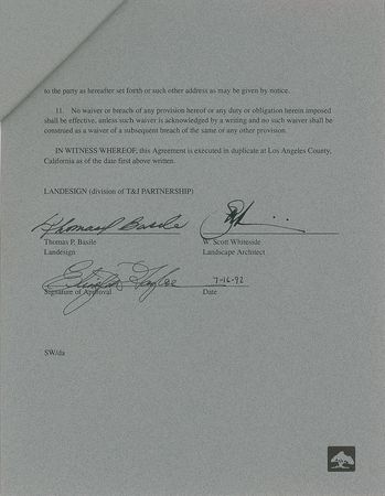 Lot #1035 Elizabeth Taylor Signed Documents - Image 1