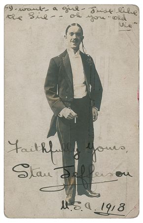 Lot #983 Stan Laurel Signed Photograph - Image 1