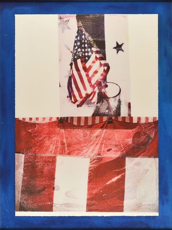 Lot #547 Robert Rauschenberg Lithograph - Image 1