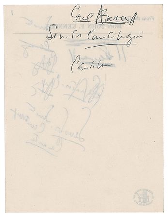 Lot #7 John F. Kennedy Handwritten Doodles Doodles - Image 2