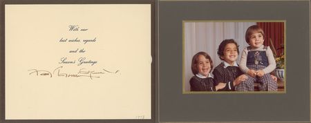 Lot #340  King Hussein and Queen Noor - Image 1