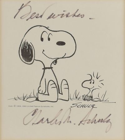 Lot #616 Charles Schulz Print - Image 1