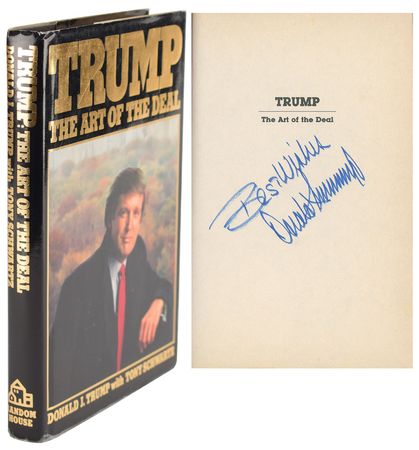 Lot #212 Donald Trump Book - Image 1