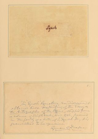 Lot #215 Thomas Lynch, Jr: The linchpin of the complete Declaration set?Thomas Lynch, Jr. - Image 1