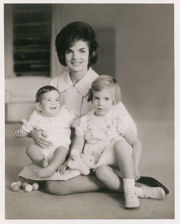 Lot #6 Kennedy Family Photographs: From the Robert White collection, four original photos of the first family, “left over from the White House storage area” - Image 3