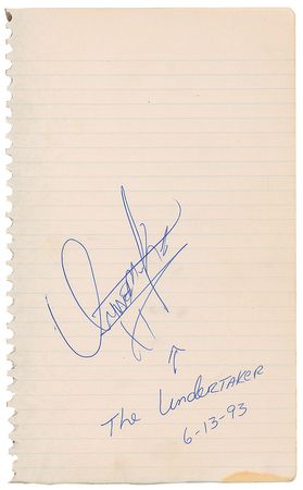 Lot #1136 Professional Wrestlers: Highlighted by Yokozuna, Mr. Fuji, Big Bossman, Gorilla, Undertaker, and John Tenta - Image 4