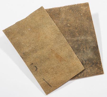 Lot #35 John F. Kennedy Assassination Limousine Leather: Swatches from the assassination limousine’s leather interior - Image 8