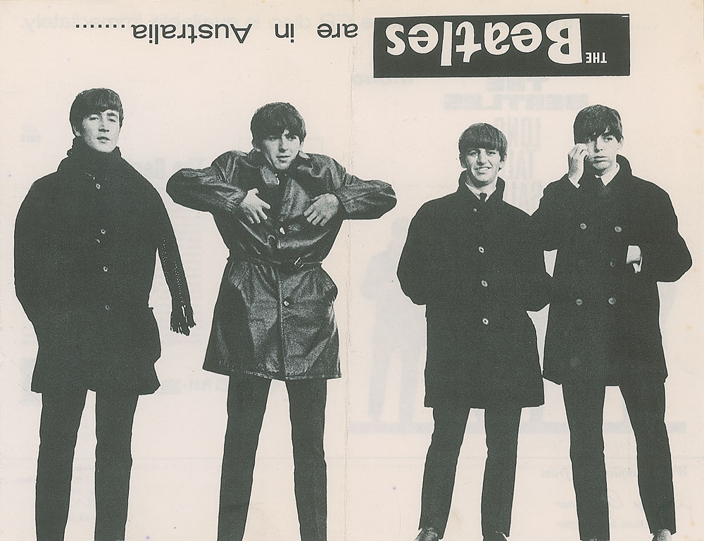 Beatles 1964 'Long Tall Sally' Press Release | RR Auction