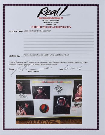 Lot #5152  Grateful Dead Signed Album - Image 5