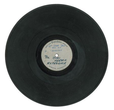 Lot #5120 Jimi Hendrix Experience Acetate - Image 1
