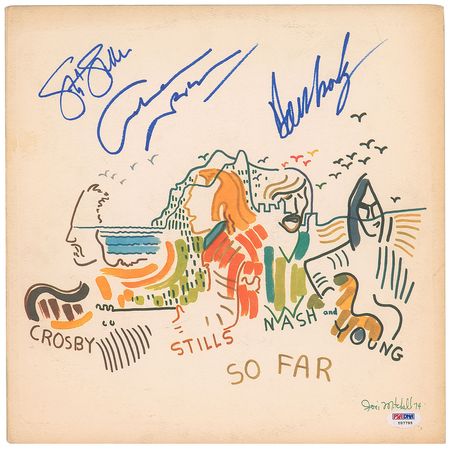 Lot #5446  Crosby, Stills & Nash Signed Album - Image 1
