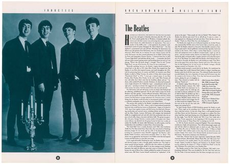 Lot #692  Rock and Roll Hall of Fame Programs - Image 3