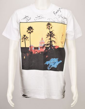 Lot #5309 The Eagles Signed Shirt - Image 1