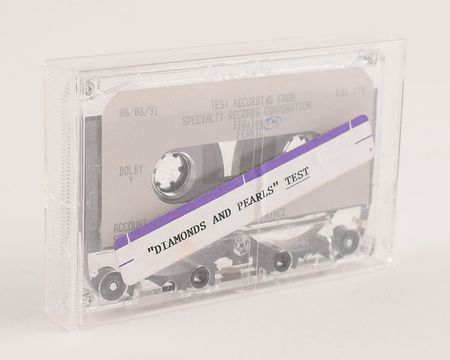 Lot #5365  Prince Cassette Test Pressing of 'Diamonds and Pearls' - Image 1