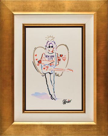 Lot #5084 John Lennon Original Painting by Joe Petruccio - Image 2
