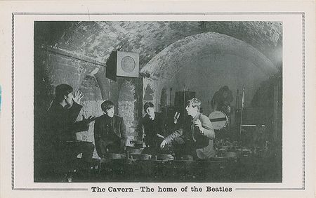 Lot #5060  Beatles 1963 Cavern Club Promotional Card - Image 1
