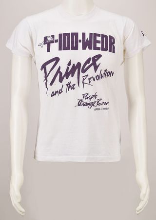 Lot #5405  Prince: 1985 Purple Rain Tour 'Purple Bowl' Shirt - Image 1
