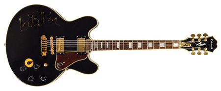 Lot #5188 B. B. King Signed Guitar - Image 1