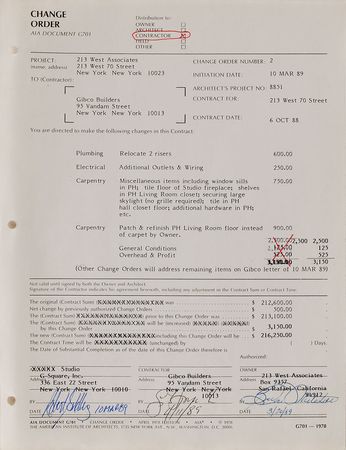 Lot #5148 Jerry Garcia, Bob Weir, and Rock Scully Signed Documents - Image 3