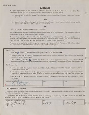 Lot #5148 Jerry Garcia, Bob Weir, and Rock Scully Signed Documents - Image 4