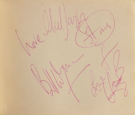 Lot #5111 Jimi Hendrix and Rolling Stones Signatures - Image 2
