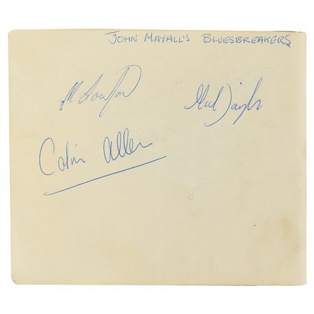 Lot #5111 Jimi Hendrix and Rolling Stones Signatures - Image 5