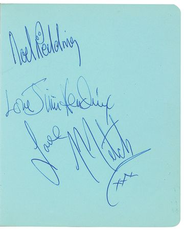 Lot #5125  Jimi Hendrix Experience Signatures - Image 1