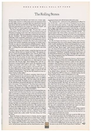 Lot #5130  Rolling Stones and Otis Redding 1989 Rock and Roll Hall of Fame Program - Image 5