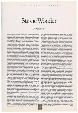 Lot #5130  Rolling Stones and Otis Redding 1989 Rock and Roll Hall of Fame Program - Image 6